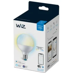 Online WiZ E27 Lyspære G95 11W Wifi - Justerbar fargetemperatur Opal