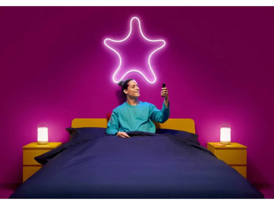 Sale WiZ Neon flex strip LED 3 meter Wifi - Fullfarge Hvit