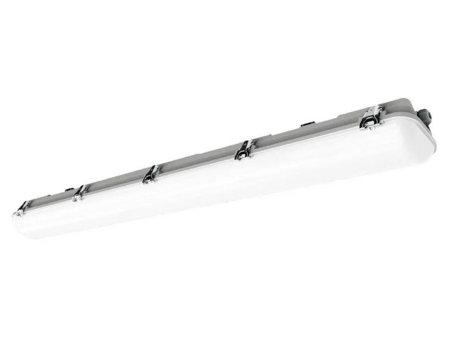 New NorDesign Work armatur 50W IK10 4000K IP66 - /Hvit Grå