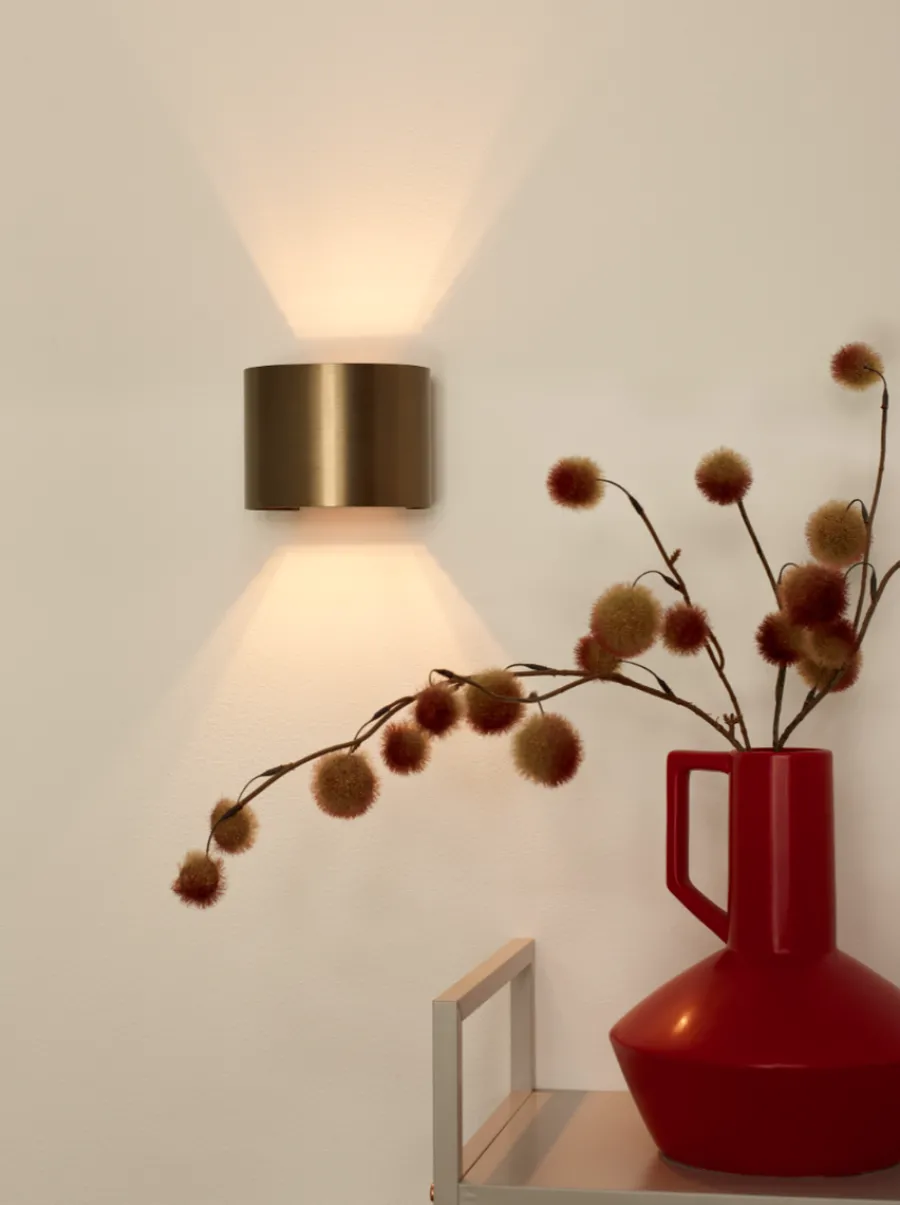 Best Lucide Xio round vegglampe opp/ned