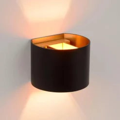 Best Lucide Xio round vegglampe opp/ned