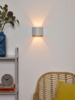 Best Lucide Xio round vegglampe opp/ned