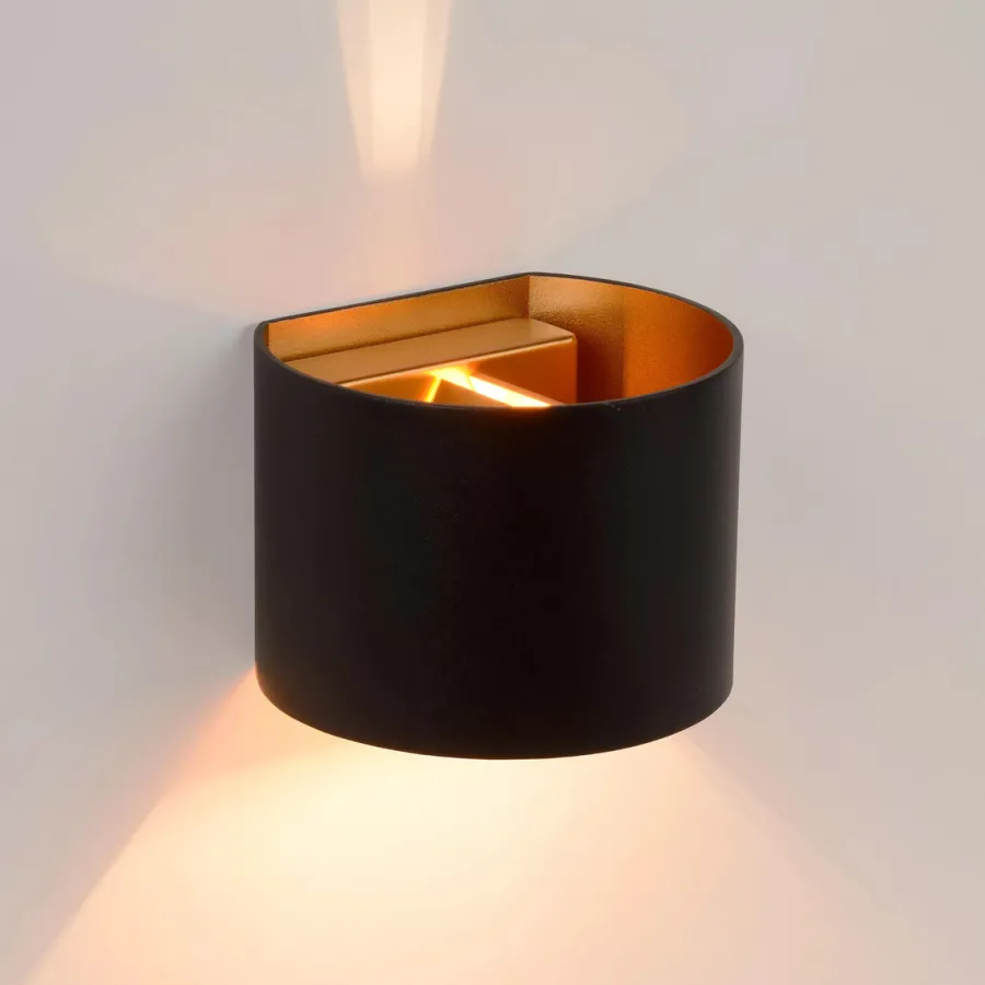 Best Lucide Xio round vegglampe opp/ned