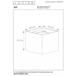 Sale Lucide Xio square vegglampe opp/ned