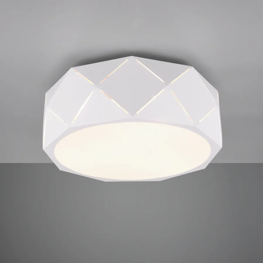 Best Trio Lighting Zandor taklampe 3 lys - Hvit