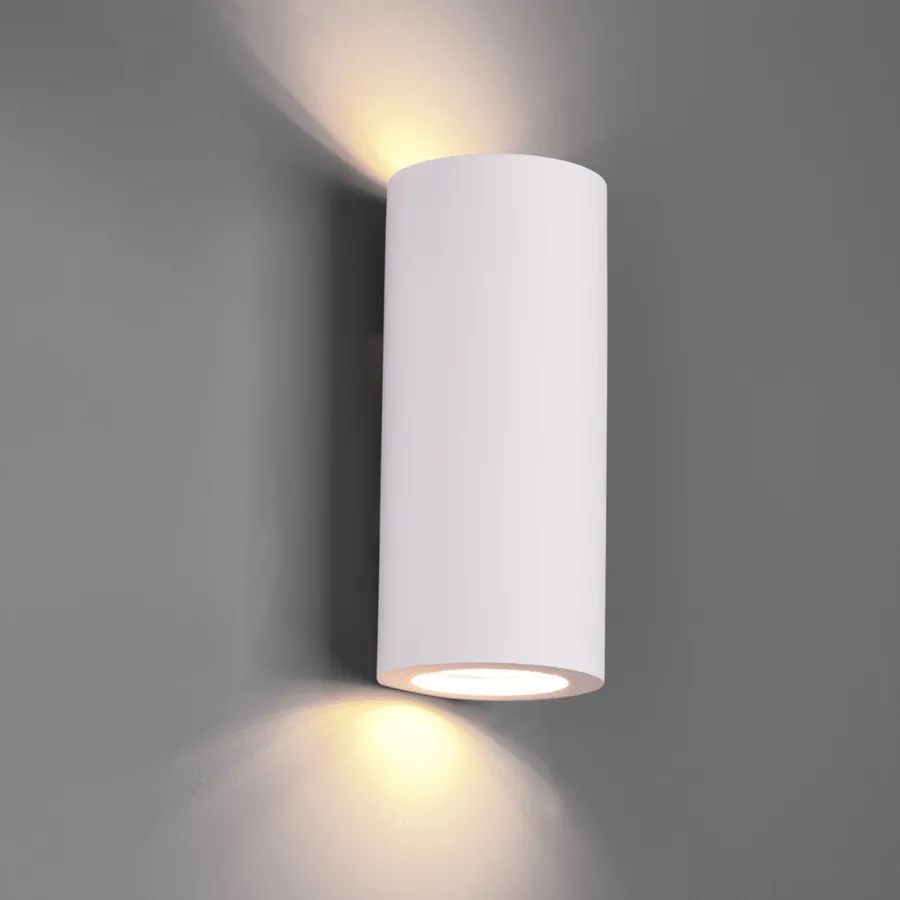 New Trio Lighting Zazou vegglampe - Hvit