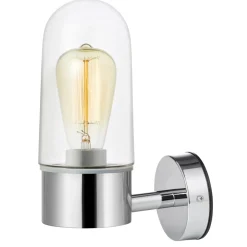 Hot Marksløjd Zen vegglampe IP44 - Krom/klar - Krom / Klar