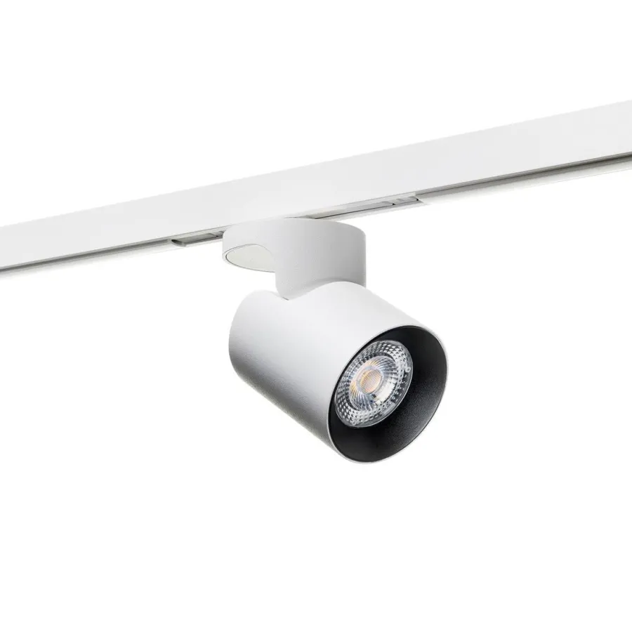 Sale Sg Armaturen As Zip Aneto mini spot for skinne 6,5W 2700 Kelvin Ra90 - Dimbar