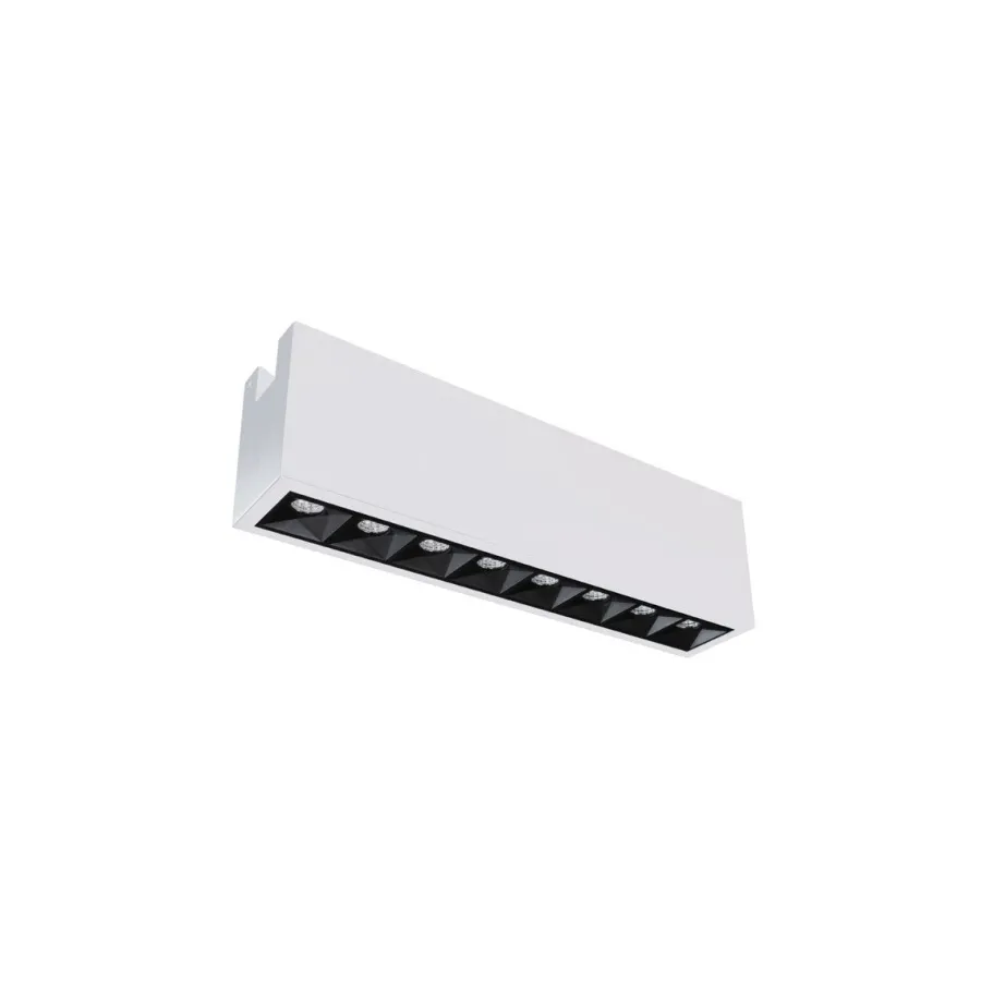 Clearance Sg Armaturen As Zip Inspire 300 8 lys 900lm 2700K Ra 98 Faseavsnitt 15W LED