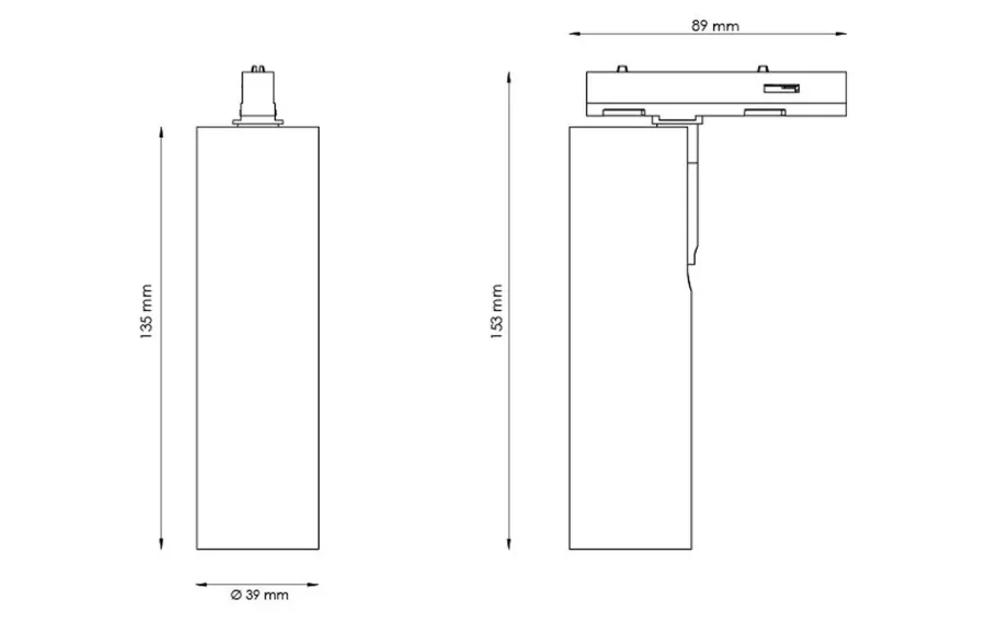 Online Sg Armaturen As Zip Tube Micro spot 7W LED 3000K
